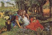 William Holman Hunt The Hireling Shepherd France oil painting artist